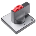 Kraus & Naimer Red, Yellow Rotary Handle Direct Handle for K.G Series, V Series S1.V845*GBA002