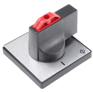 Kraus & Naimer Red, Yellow Rotary Handle Direct Handle for K.G Series, V Series S1.V845*GBA002