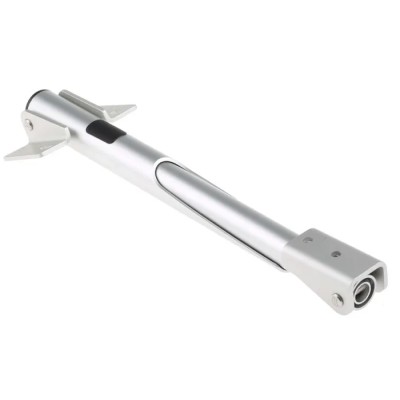 ROCA Anodised Natural Aluminium Telescopic Support Bracket 402mm 38 45 25
