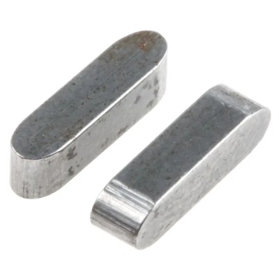 RS PRO Steel Feather Key 3 mm Height 12 mm Length 3 mm Width Model 302-3949