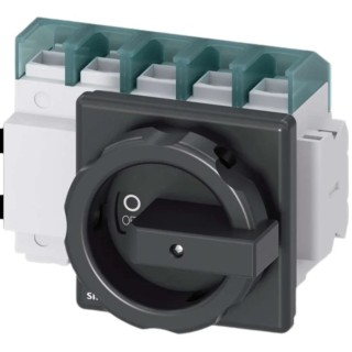 Siemens Enclosed Switch Disconnector 3-Pole 125A RK5 Mechanical Fuse Size Series 3LD 3LD2804-1TD51