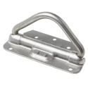 RS PRO Stainless Steel Side-Mount Shackle 70 kg Safe Working Load 60.5mm Length 379-9286