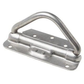 RS PRO Stainless Steel Side-Mount Shackle 70 kg Safe Working Load 60.5mm Length 379-9286