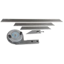 RS PRO Metric Bevel Protractor 300 mm Steel Blade 264-3508