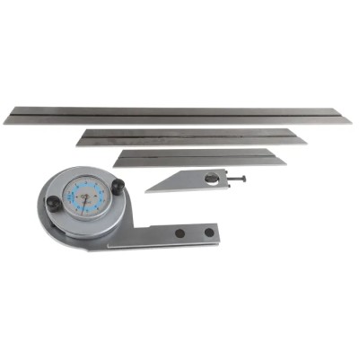 RS PRO Metric Bevel Protractor 300 mm Steel Blade 264-3508