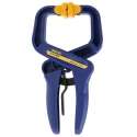 Record 55 mm x 50 mm Blue Resin Spring Clamp with Non-Marking Swivel Pads T59200ECD