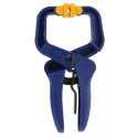 Record 55 mm x 50 mm Blue Resin Spring Clamp with Non-Marking Swivel Pads T59200ECD