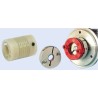 Hengstler Rigid Shaft Coupling 25 mm Outer Diameter, 32 mm Length, 80 Ncm Torque Rating RS3520033