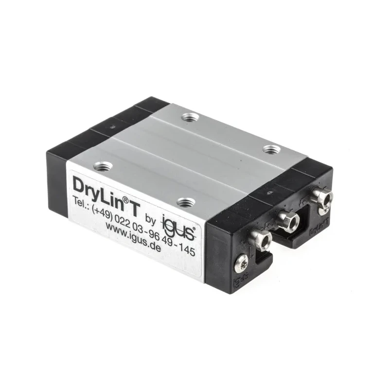 Igus Linear Guide Carriage drylin T Series Aluminium Carriage 74mm Length 47mm Width 4kN Static Load TW-01-15