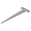 RS PRO Galvanised Steel Tee Hinge with a Fixed Pin 457.2 mm 297-8674