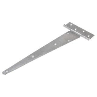 RS PRO Galvanised Steel Tee Hinge with a Fixed Pin 457.2 mm 297-8674