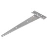 RS PRO Galvanised Steel Tee Hinge with a Fixed Pin 457.2 mm 297-8674
