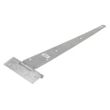 RS PRO Galvanised Steel Tee Hinge with a Fixed Pin 457.2 mm 297-8674