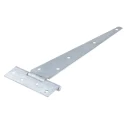 RS PRO Galvanised Steel Tee Hinge with a Fixed Pin, Free Swinging, 304.8 mm Length 297-8630