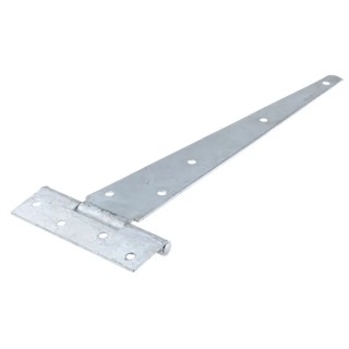 RS PRO Galvanised Steel Tee Hinge with a Fixed Pin, Free Swinging, 304.8 mm Length 297-8630