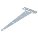 RS PRO Galvanised Steel Tee Hinge with a Fixed Pin, Free Swinging, 304.8 mm Length 297-8630