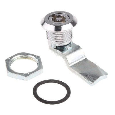 Steinbach & Vollman 25 mm Panel-to-Tongue Camlock with 20.2 x 20.2 mm Cutout, Key Unlock 450-9955