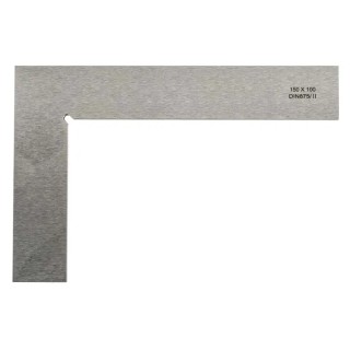 MikronTec 150 mm Engineer Try Square, Blade Width 100mm, DIN 875/2 Standard, Gauge Steel Blade 304-8364