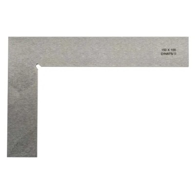 MikronTec 150 mm Engineer Try Square, Blade Width 100mm, DIN 875/2 Standard, Gauge Steel Blade 304-8364