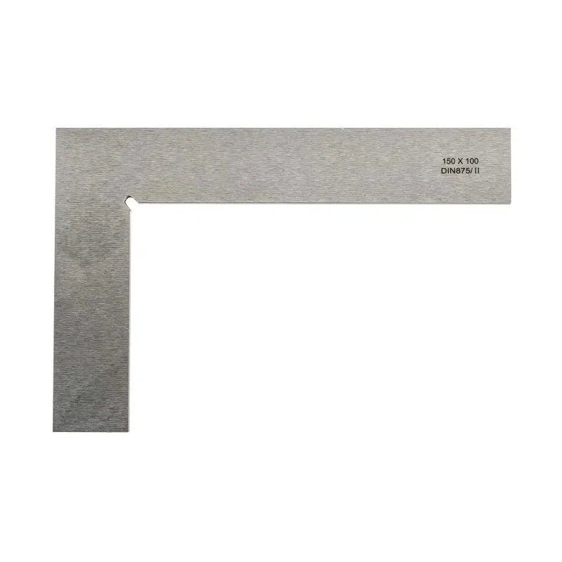 MikronTec 150 mm Engineer Try Square, Blade Width 100mm, DIN 875/2 Standard, Gauge Steel Blade 304-8364