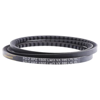 Contitech Drive Belt Narrow Belt Polyester Cord Polychloroprene Material 1513mm Outside Length 1424mm Inside Length XPZ 1500
