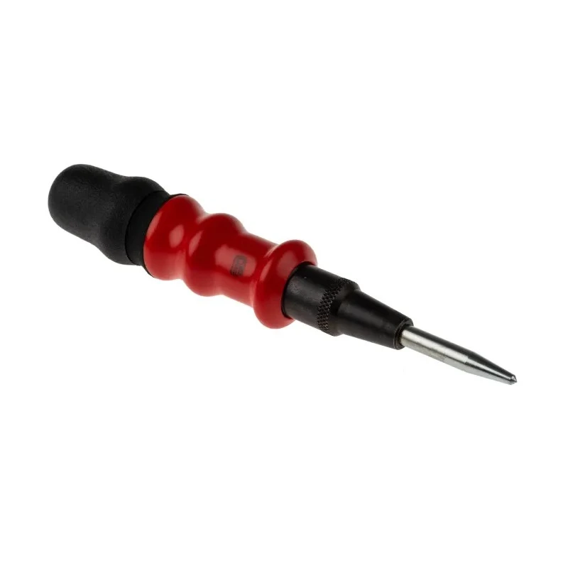 Facom Automatic Centre Punch, 16mm Shank Diameter, Hardened Tip 57-60 HRc, Model 257.GPB
