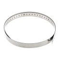 MikronTec Stainless Steel 1 m Flexible Metric Ruler Hardened Spring Band Steel 18mm Width 901 1000MM