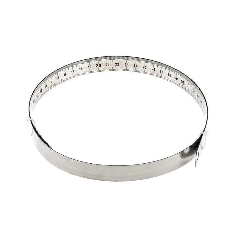 MikronTec Stainless Steel 1 m Flexible Metric Ruler Hardened Spring Band Steel 18mm Width 901 1000MM