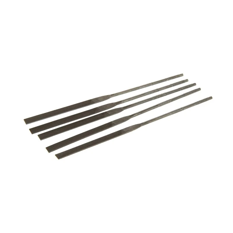 RS PRO 160 mm Single Cut Needle File Hand 3 Pcs 70 mm Width 3 mm Thickness 541-6911