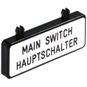 Siemens Switch Disconnector Mounting Component Label 3LD9286-1A