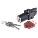 Siemens IP65 Key Switch, 1 NO Contact, 10A Current, 2-Way Latching Switch 