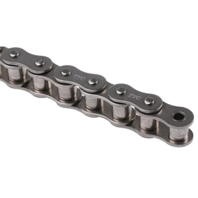 TYC Stainless Steel 40-1 Roller Chain, Pitch 12.7 mm, Roller Diameter 7.92 mm, Pin Length 5 m, Length 3.05 m 40SS-1R