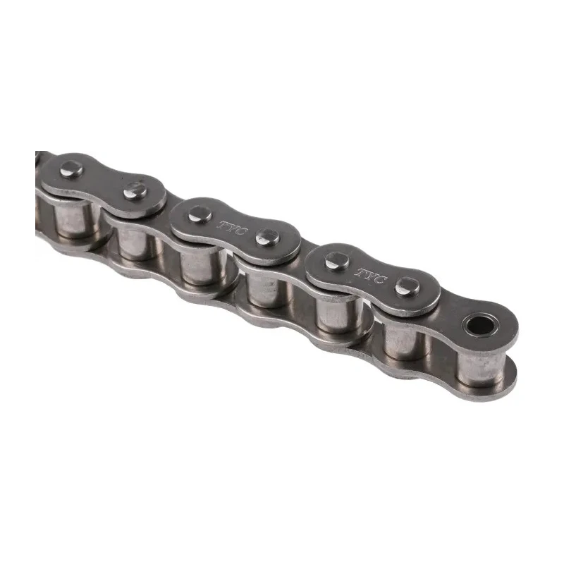 TYC Stainless Steel 40-1 Roller Chain, Pitch 12.7 mm, Roller Diameter 7.92 mm, Pin Length 5 m, Length 3.05 m 40SS-1R
