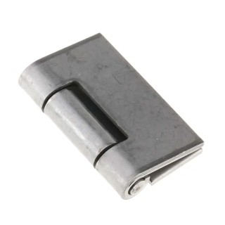 Pinet Stainless Steel Butt Hinge Rivet Fixing 40mm x 40mm x 2mm 270-2641