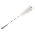 Vikan White Bottle Brush, Bristle Length 23 mm, Brush Diameter 50 mm, Overall Length 490 mm 53795