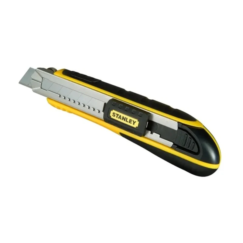 Stanley Safety Knife Light Duty Snap-off Blade Retractable 6 Blades 18mm Width 180mm Length 0-10-481