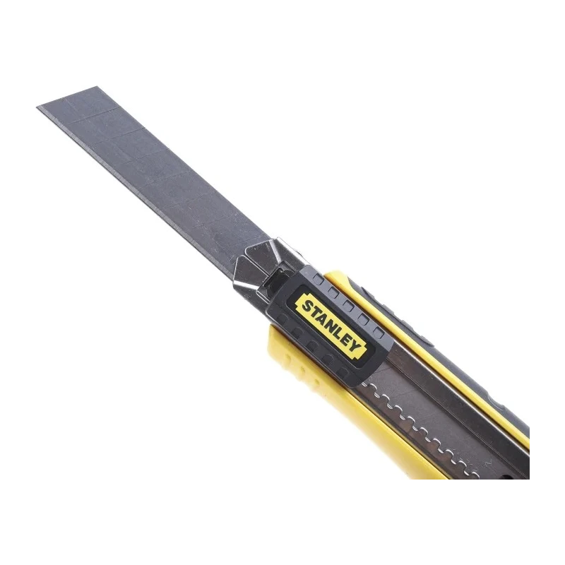 Stanley Safety Knife Light Duty Snap-off Blade Retractable 6 Blades 18mm Width 180mm Length 0-10-481
