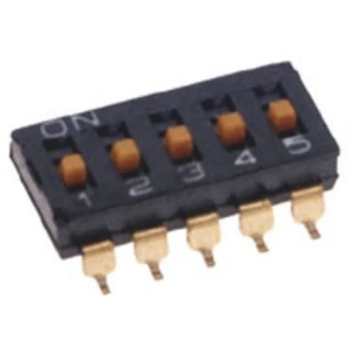 Omron Slide Rotary Coded DIP Switch Surface Mount A6S-2101-H