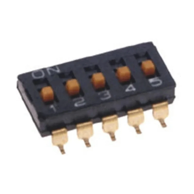 Omron Slide Rotary Coded DIP Switch Surface Mount Model A6S-4101-H