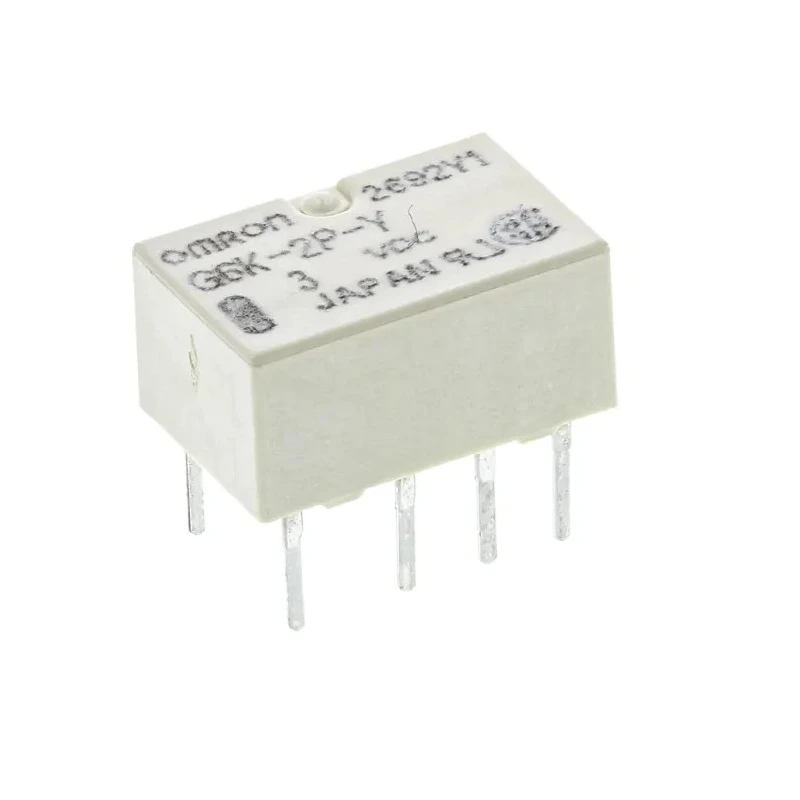 Omron PCB Signal Relay 3V DC Coil 1A Switching Current DPDT G6K-2P-Y DC3