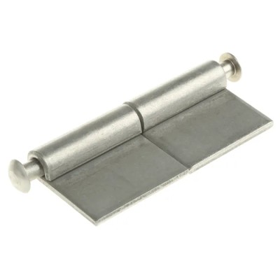 Pinet Stainless Steel Flag Hinge with Barrel Pin, 40 mm x 30 mm x 3 mm 347-8349
