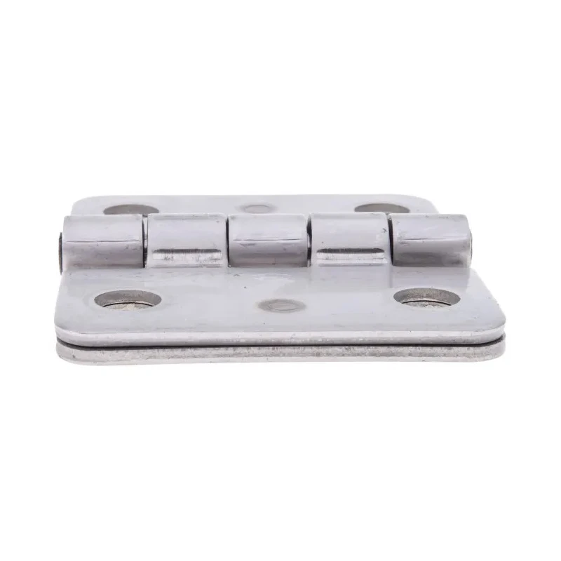 RS PRO Polished Stainless Steel Butt Hinge with a Fixed Pin Weld-on Fixing 75 mm x 90 mm x 6 mm 379-9315