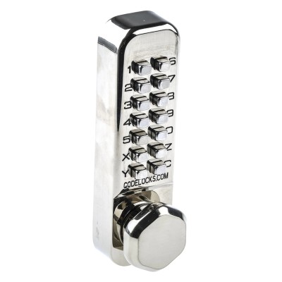 Codelock Stainless Steel Mechanical Polished Code Lock 255 SS