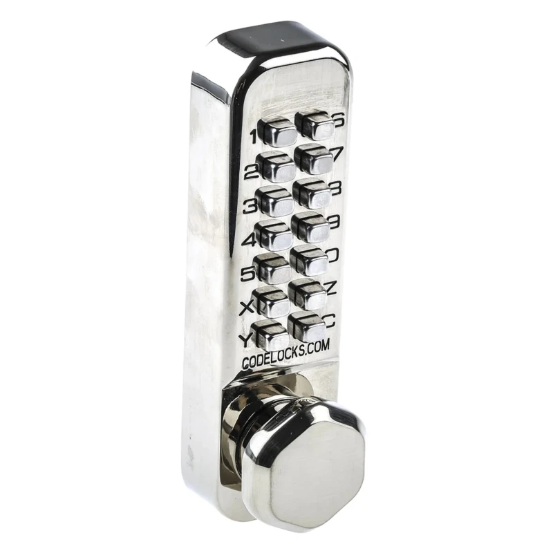 Codelock Stainless Steel Mechanical Polished Code Lock 255 SS