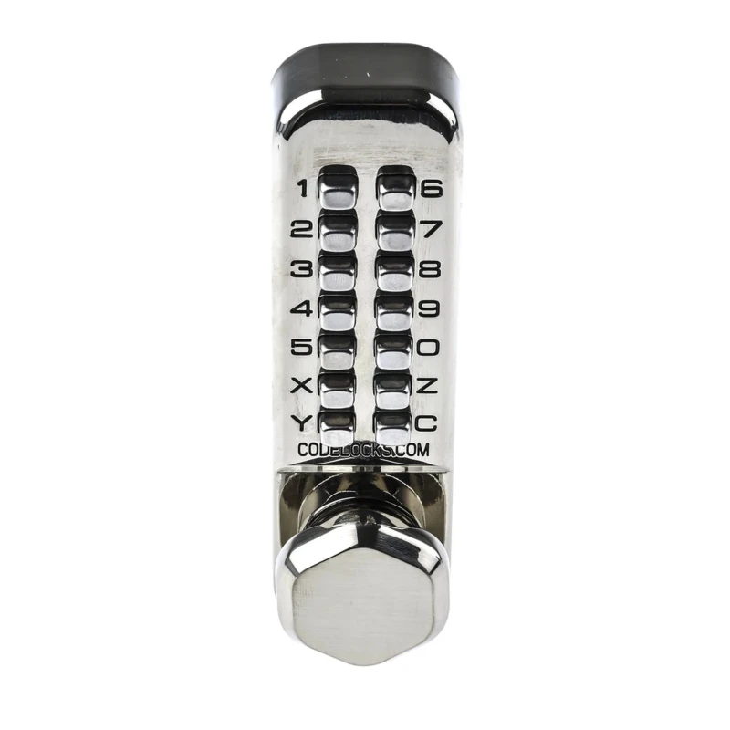 Codelock Stainless Steel Mechanical Polished Code Lock 255 SS