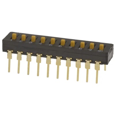 Omron Aratas Slide Rotary Coded DIP Switch Through Hole A6D-0103