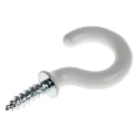 RS PRO Steel PVC Coated J Hook 31mm Overall Length 11mm Thread Length 397-4926
