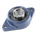 SKF 2 Hole Flange Bearing Unit Cast Iron 30 mm Inside Diameter FYTB 30 TF