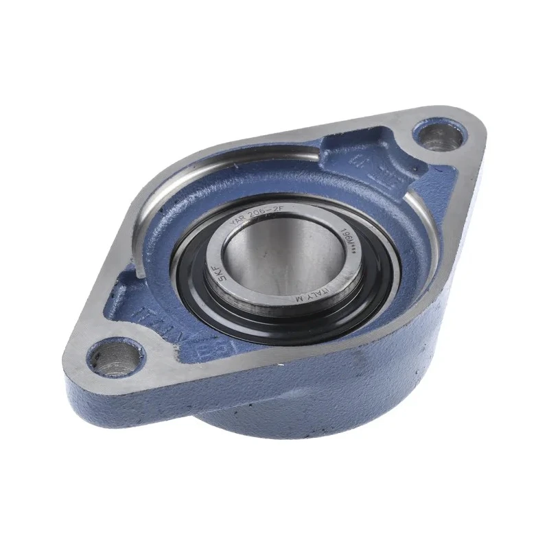 SKF 2 Hole Flange Bearing Unit Cast Iron 30 mm Inside Diameter FYTB 30 TF