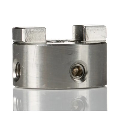 Huco 25.4 mm OD, 10 mm Bore Finished with No Keyway Bore Stainless Steel Mechanical Coupler 850.25.32